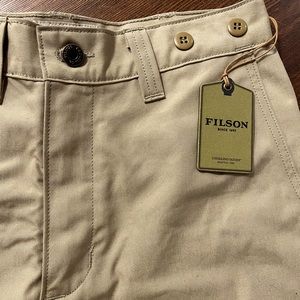 Filson Dry Shelter Cloth Pants - Camel color